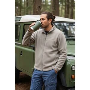 Vtg Patagonia Synchilla 90s Fleece Grey Men's Large Gorpcore Utility